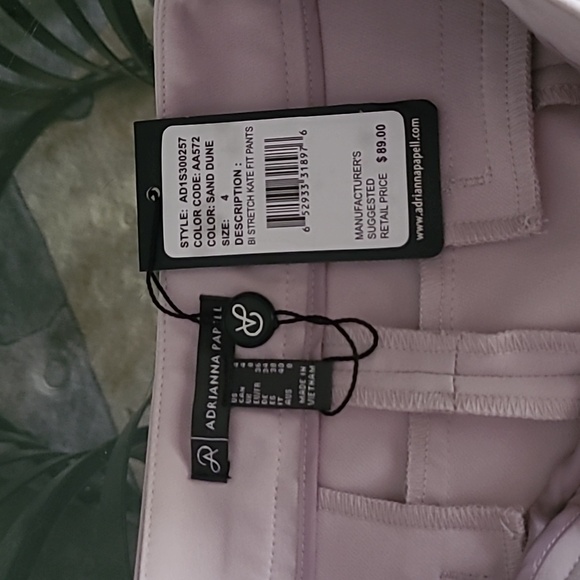 NWT Adrienna Papell Ladie's Pants ❤️ - Picture 4 of 8